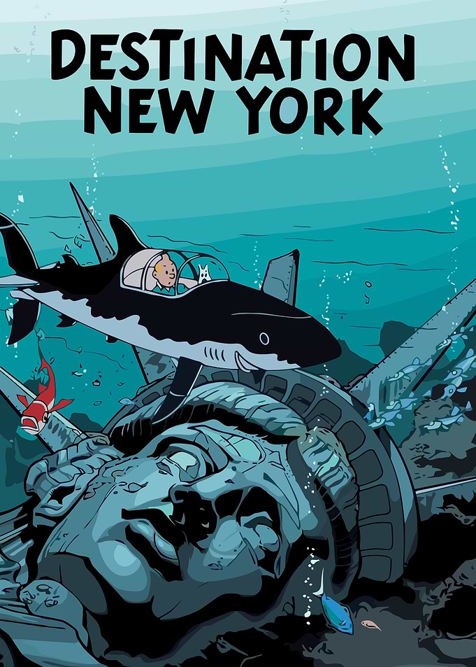 Tintin Destination New York