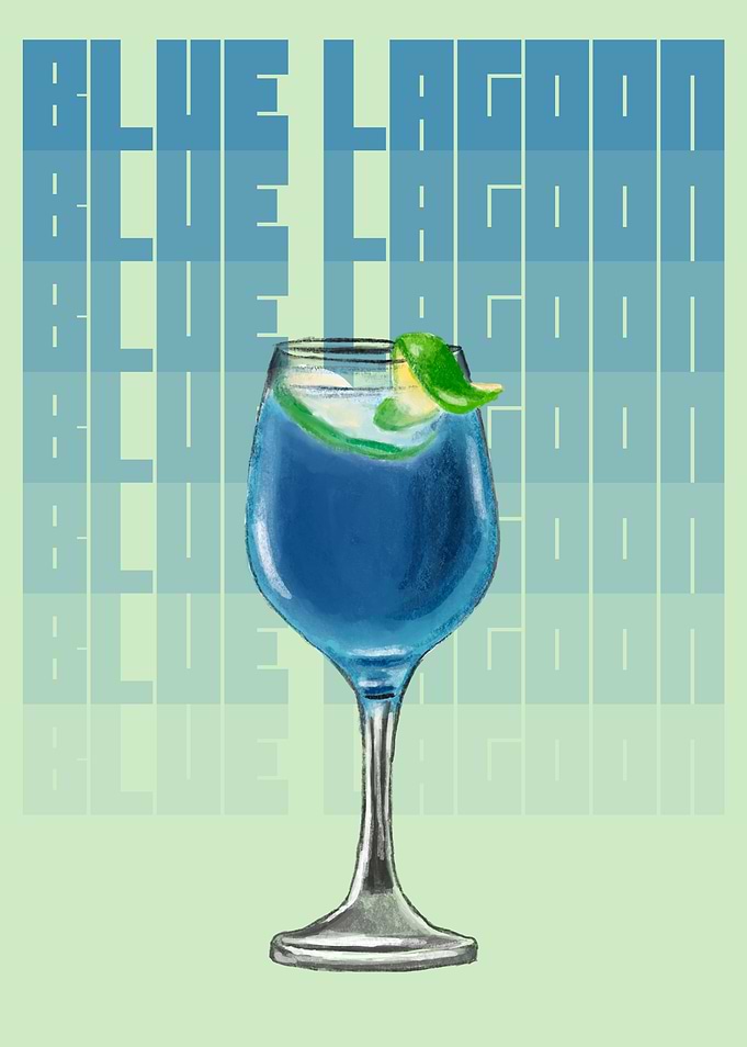 Blue Lagoon Cocktail