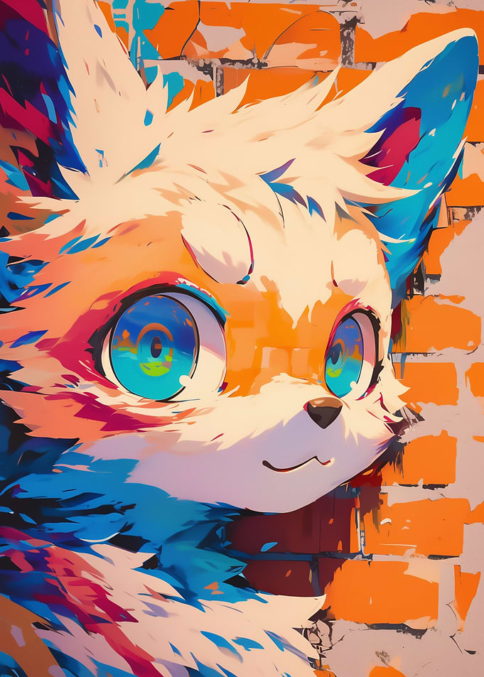 Cute Furry with Big Eyes