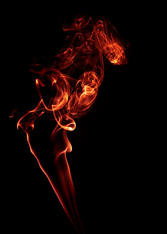 Abstract Smoke Art