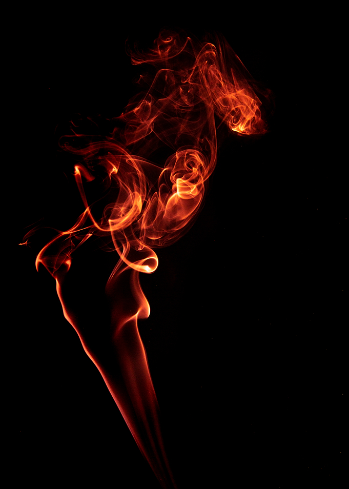 Abstract Smoke Art