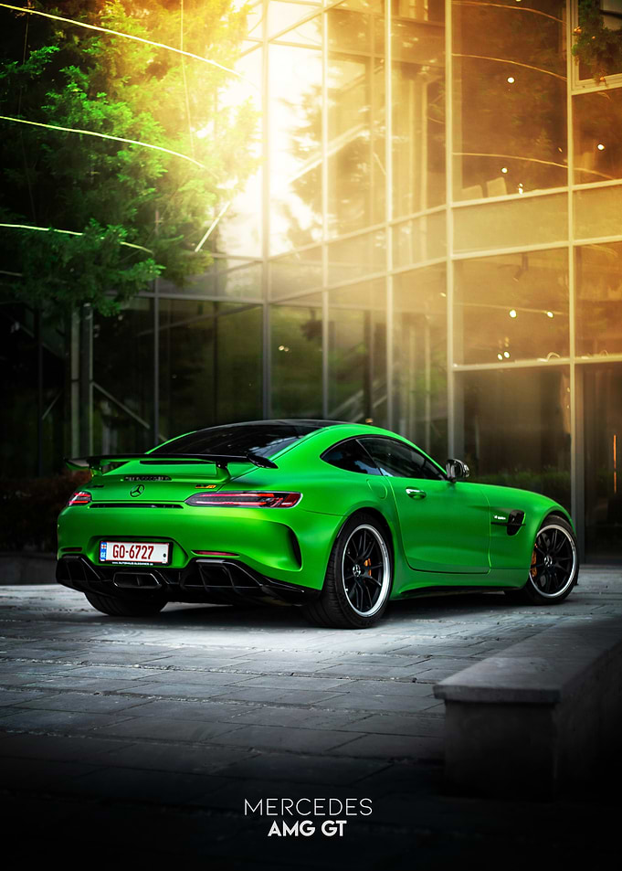 Mercedes AMG GT Green