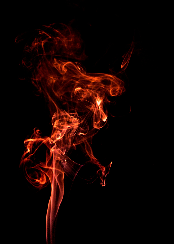 Abstract Smoke Art