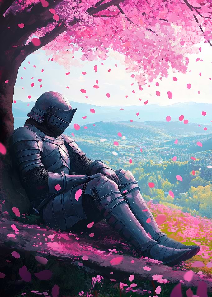 Cherry Blossom Knight