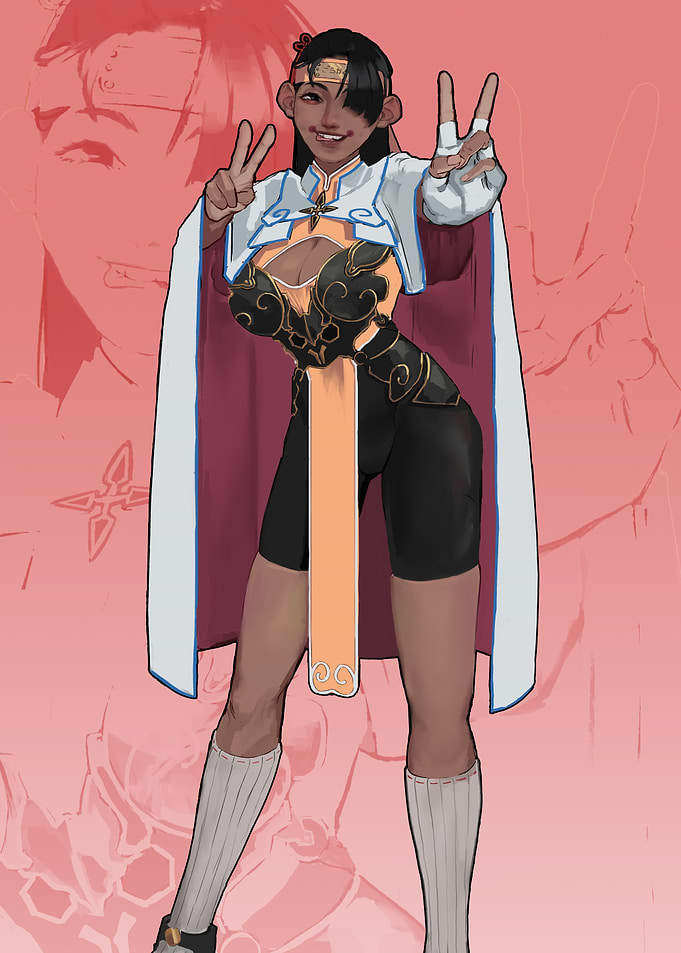 Wolfhilde, Fantasy Fighter