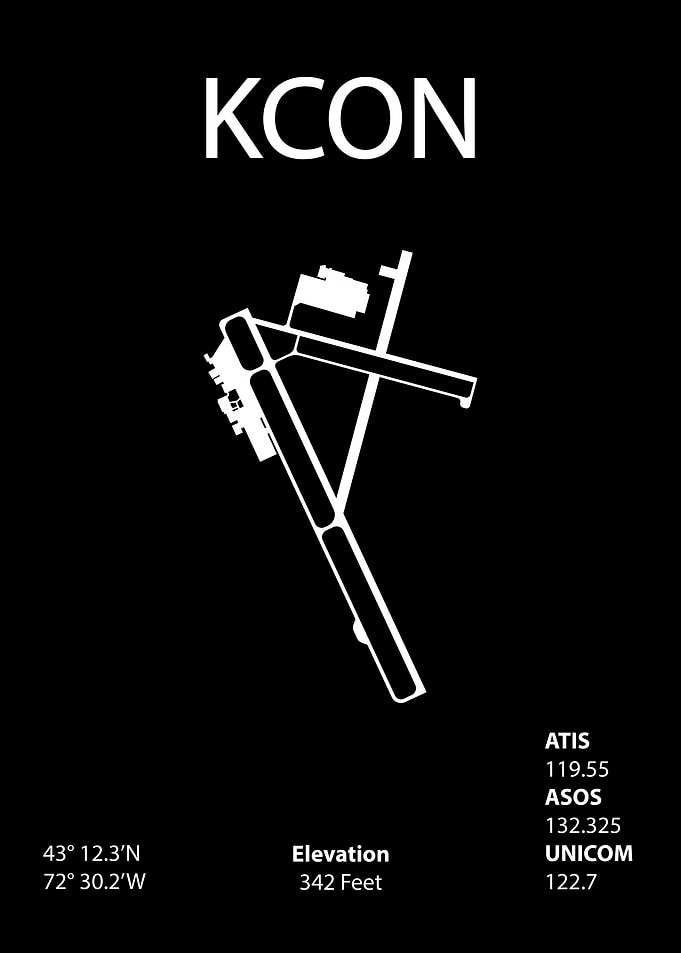CON Airport Diagram
