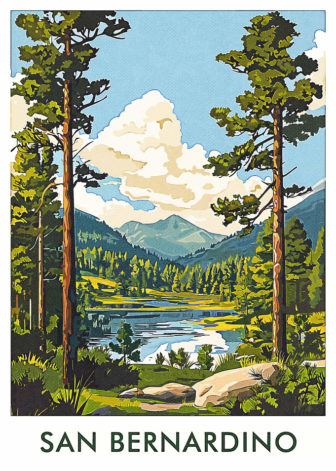 San Bernardino Lake View
