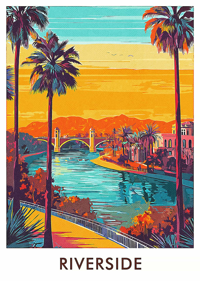 Riverside Cityscape