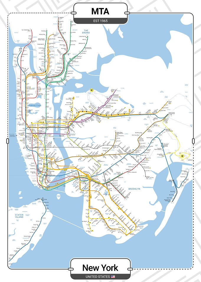 NYC Subway Map