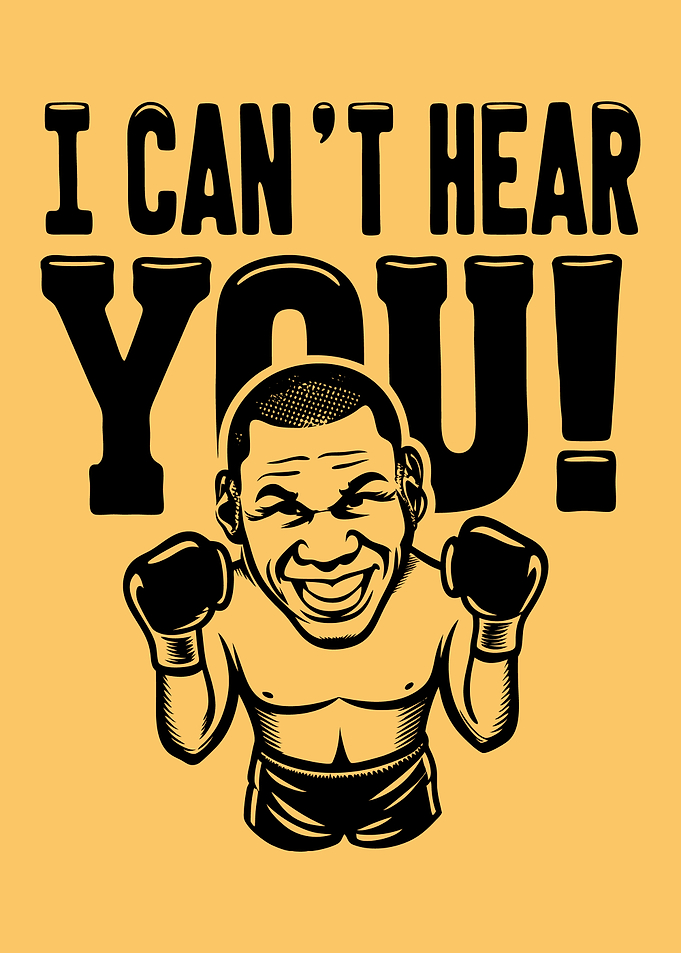 Boxing Humor Graphic