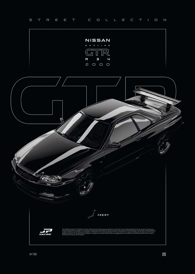 Nissan Skyline GTR R34 2000