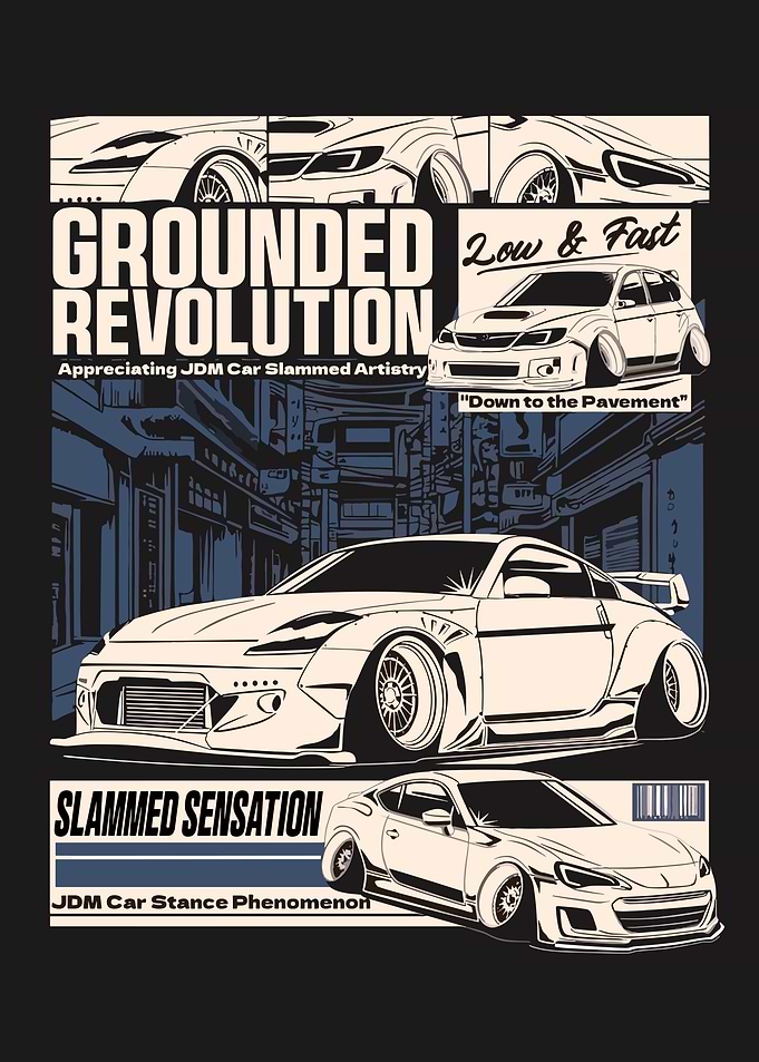 JDM Car Culture Graphic