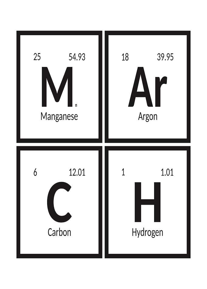 March | Periodic Table