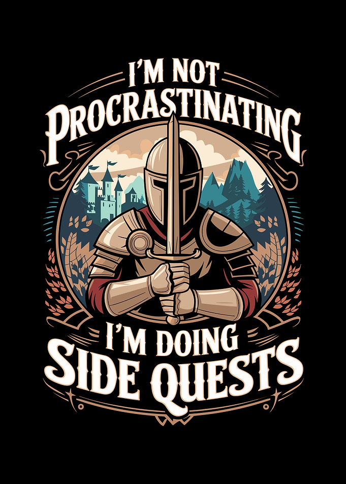 I'm Not Procrastinating I'm Doing Side Quests