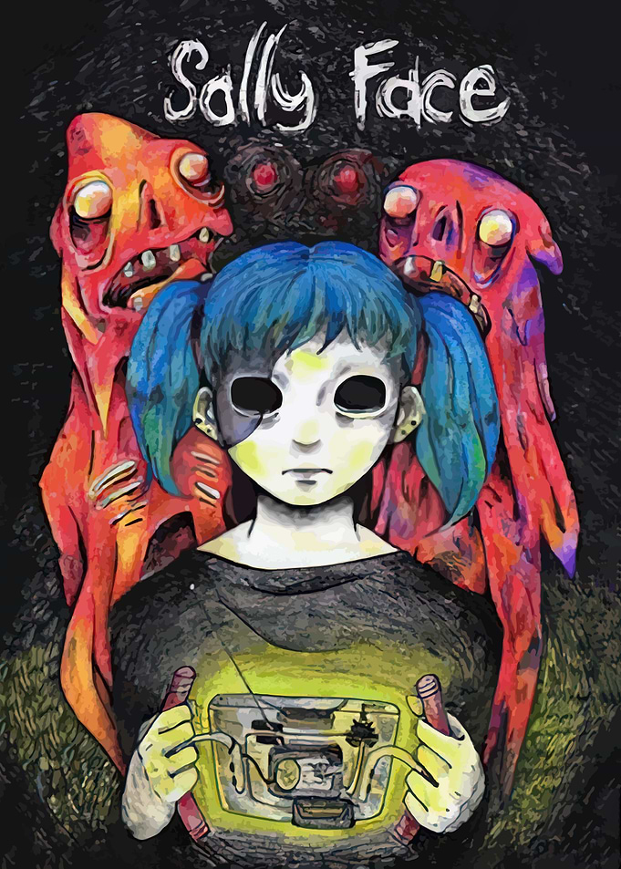 Sally Face Horror Art