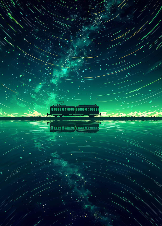 Train Across the Emerald Sky