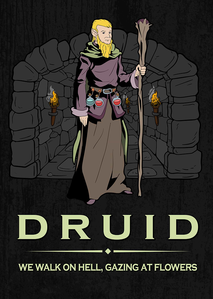 Roleplaying Character - Druid