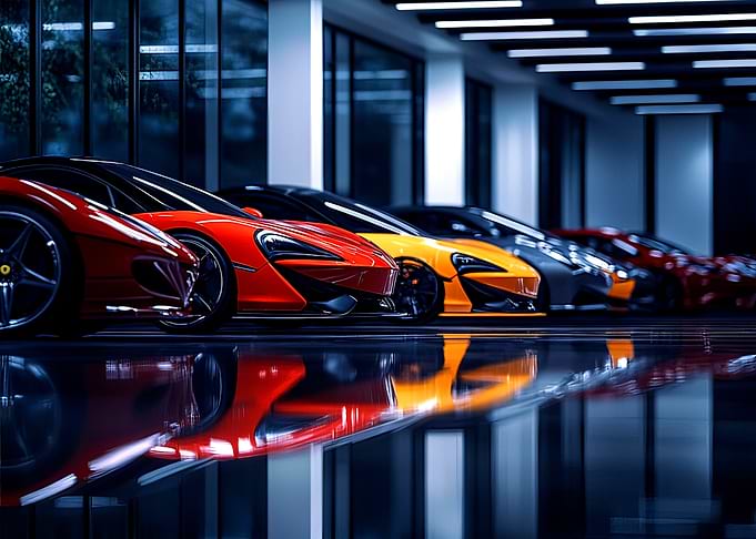 Luxury Sports Cars Lineup