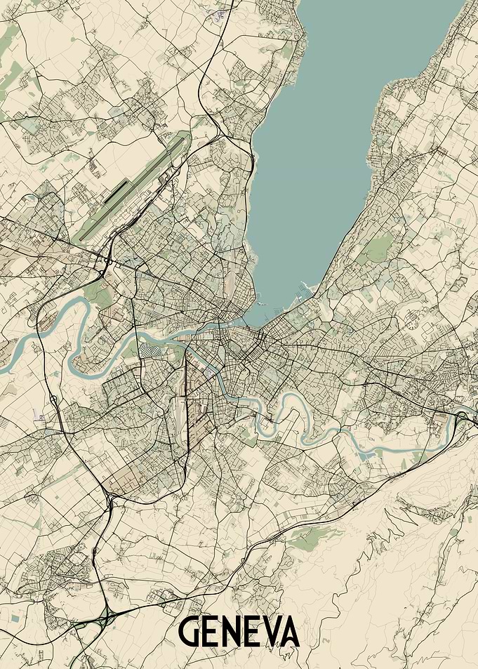 Geneva City Map