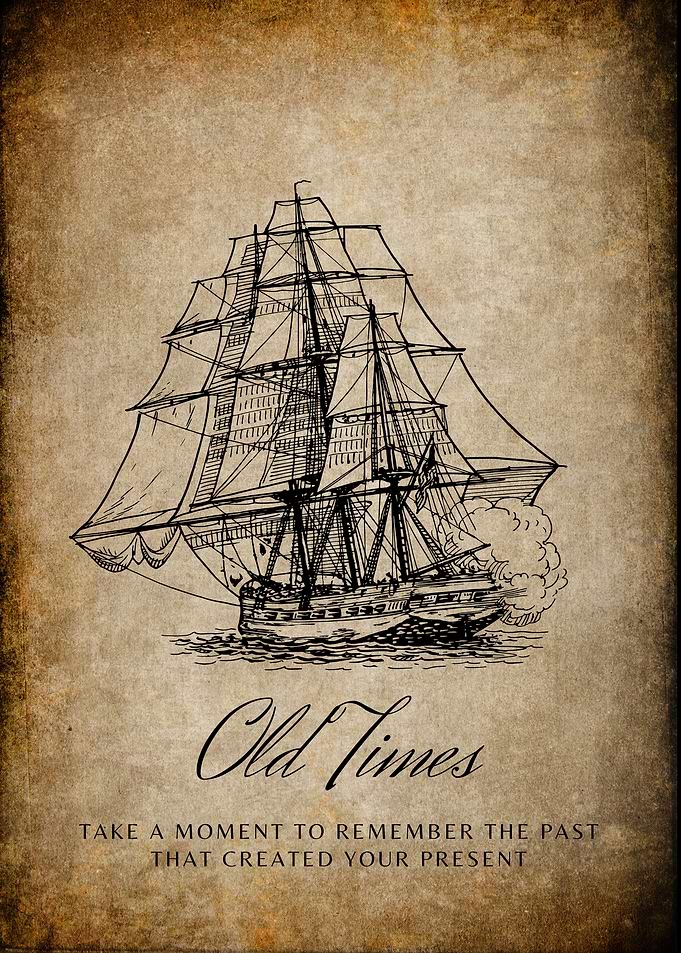 Vintage Ship Illustration