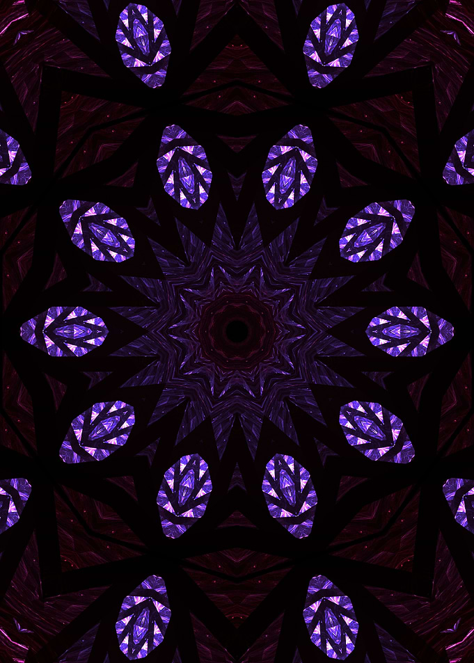 Amethyst Mandala