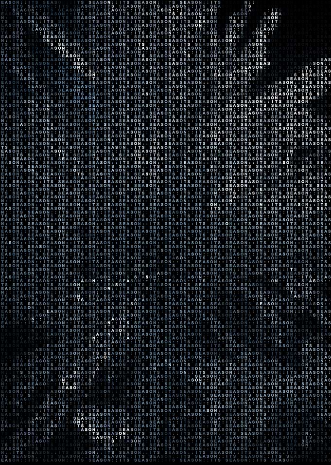 Digital Art with 'ITS Season' Text