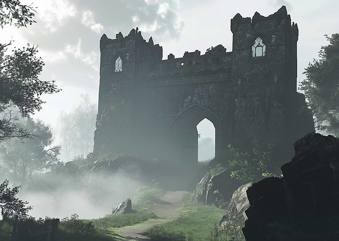 Ruined Castle Gate