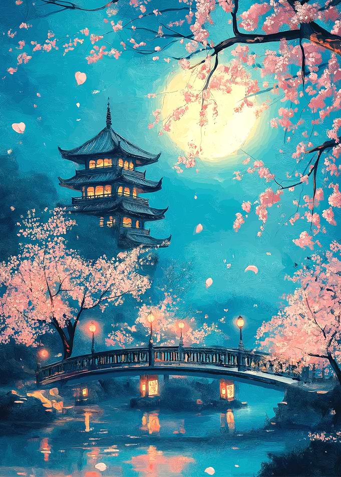 Japanese Garden Night