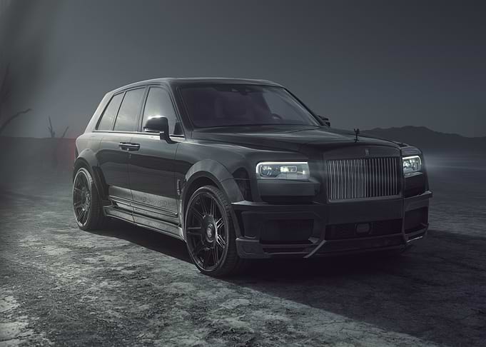 Black Rolls Royce Cullinan