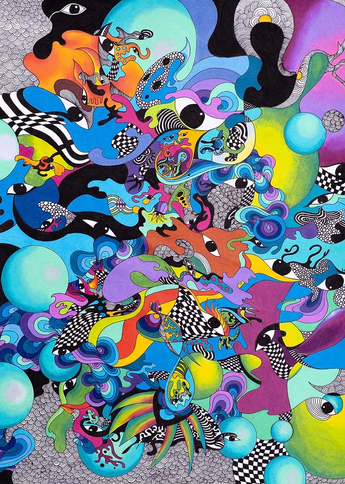 Psychedelic Abstract Art