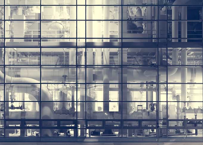 Industrial Window View