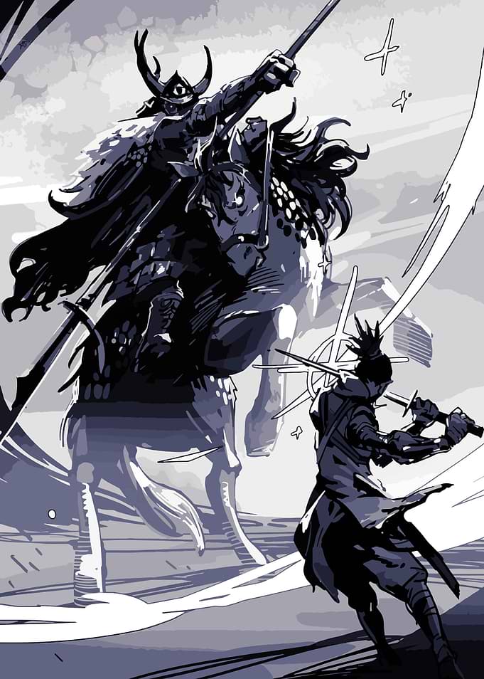 Samurai vs. Ninja