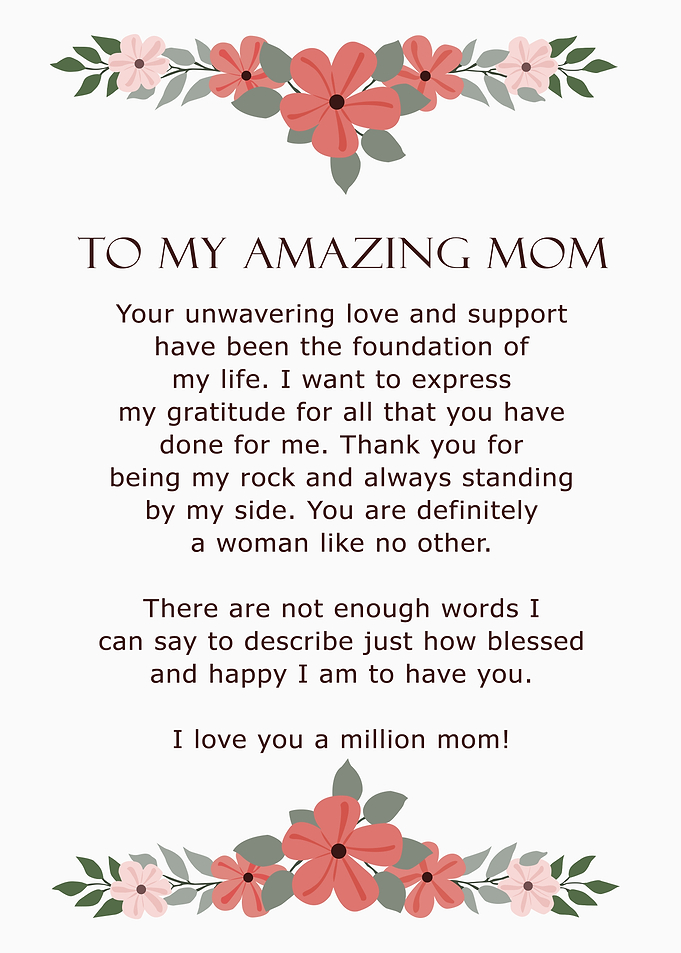 Mother's Day Mom Mommy Family Love