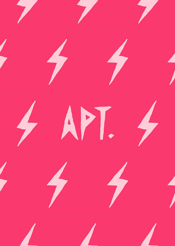 APT, Pink Lightning Bolt Pattern