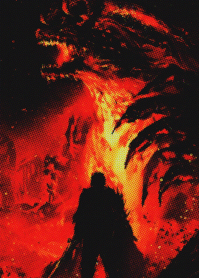 Silhouette in Inferno