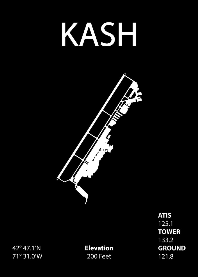 ASH Airport Diagram