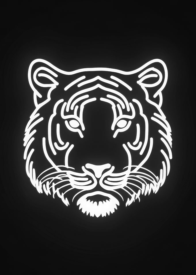 Tiger Line Art