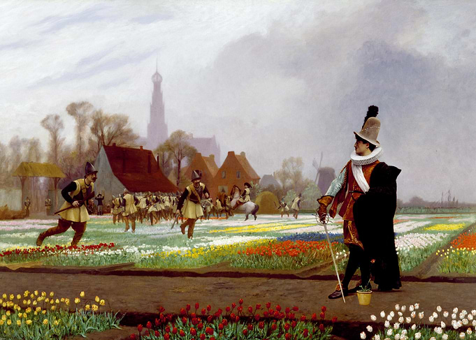 Tulips and Soldiers