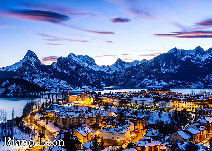 Snowy Mountain Village