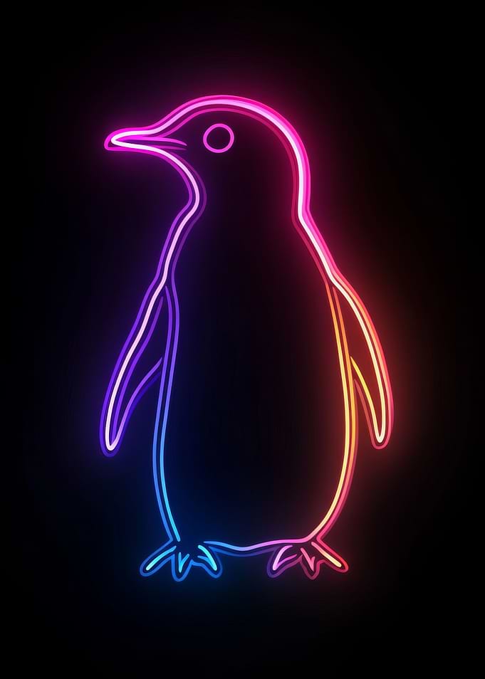 Neon Penguin