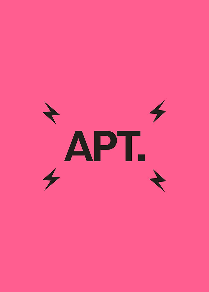 APT. Logo music poster