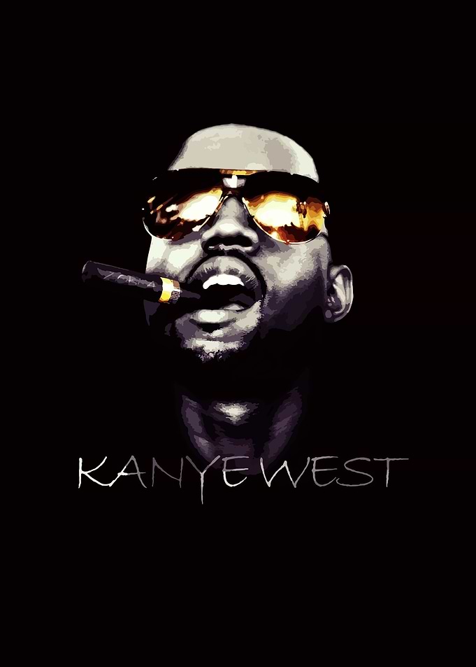 Kanye West Portrait