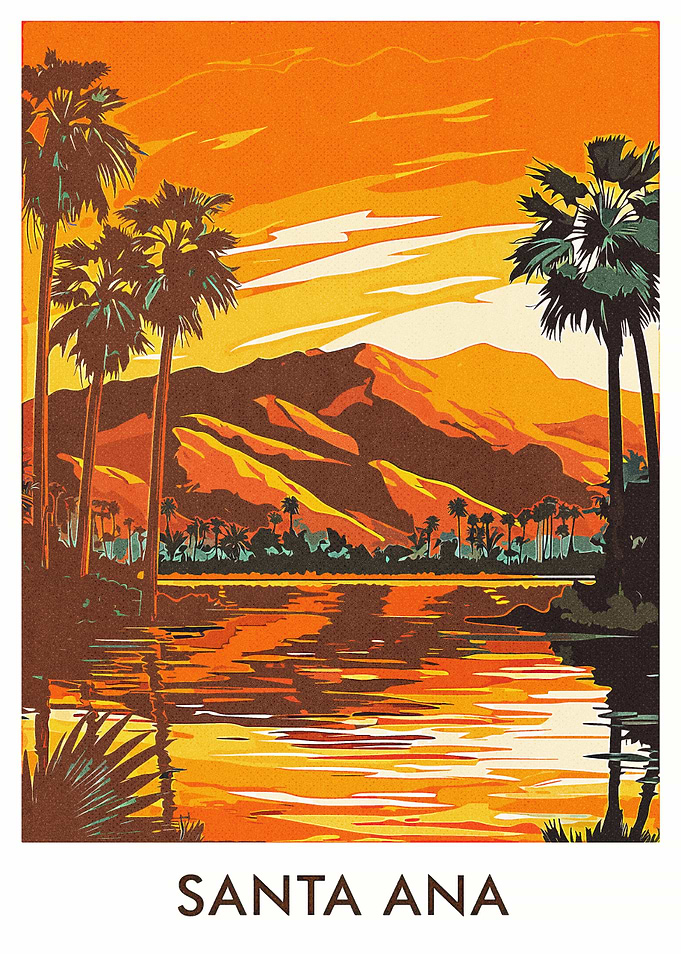 Santa Ana Sunset