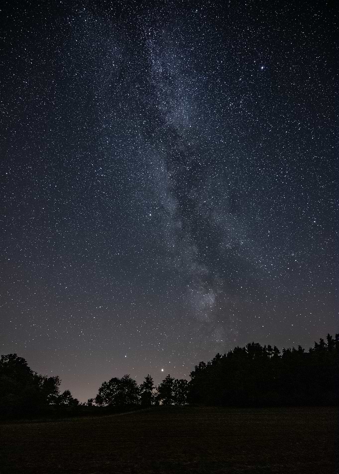Milky Way Night Sky