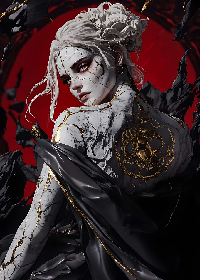 White Skin, Gold Veins