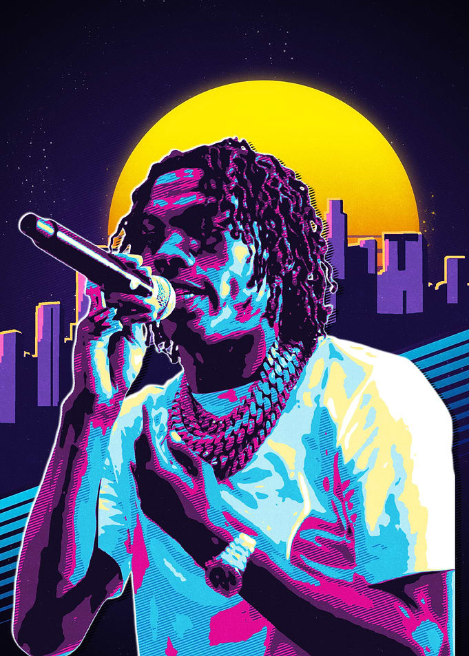 Lil Baby 80s Retro