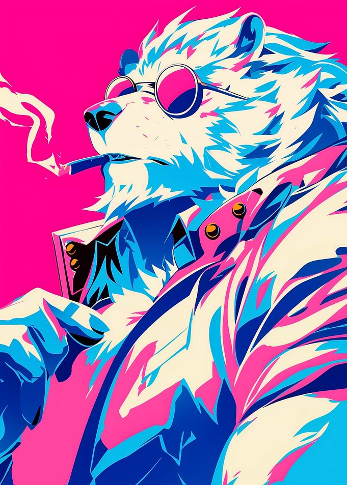 Cool Bear in Sunglasses
