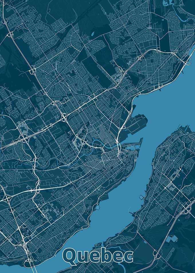 Quebec City Map