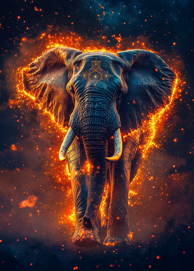 Fiery Elephant