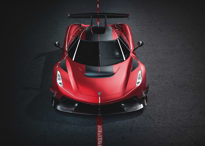 Red Sports Car Front View